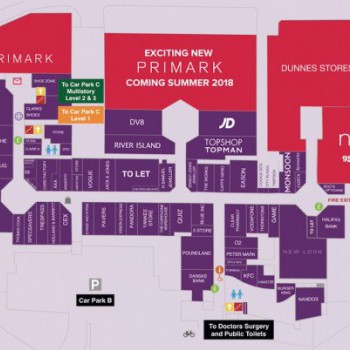 AbbeyCentre Shopping Centre stores plan