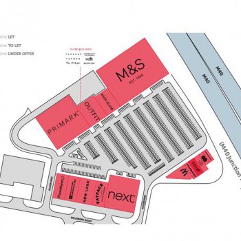 Banbury Gateway Shopping Park stores plan