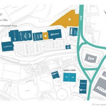 Barnsley Peel Retail Park stores plan