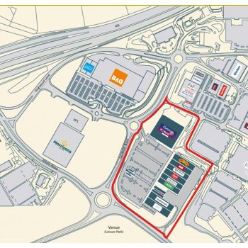 Cribbs Causeway Retail Park stores plan