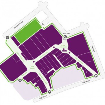Green Lanes Shopping Centre stores plan