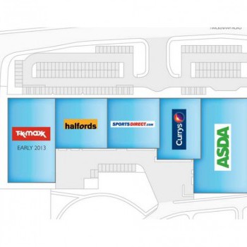 Ivybridge Retail Park stores plan