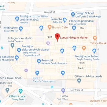 Leeds Kirkgate Market stores plan