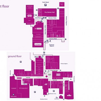 Middleton Grange Shopping Centre stores plan