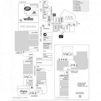 Oak Mall Shopping Centre stores plan