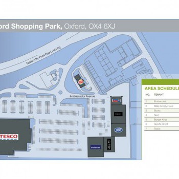 Oxford Retail Park stores plan