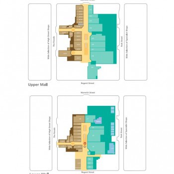 Royal Priors Shopping stores plan