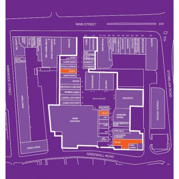Rutherglen Shopping Centre stores plan