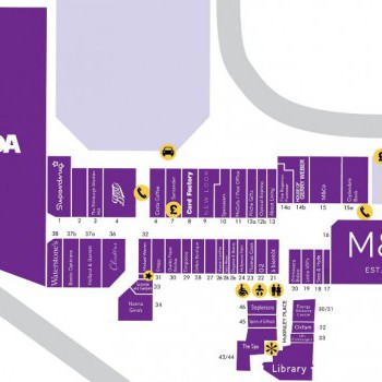 The Avenue Shopping Centre stores plan