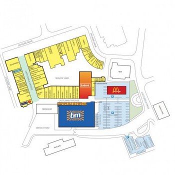 The Braes shopping centre stores plan