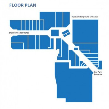 The Broadwalk Centre stores plan