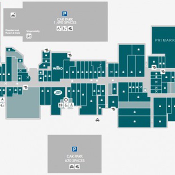 The Centre Livingston stores plan