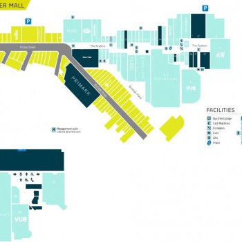 The Grafton Centre stores plan