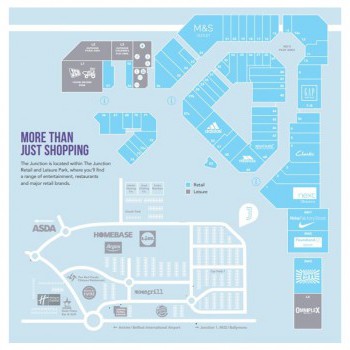 The Junction Shopping Centre stores plan