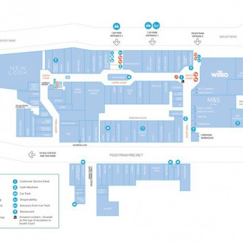 The Marlowes Shopping Centre stores plan