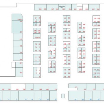 The Oastler Shopping Centre and Market stores plan