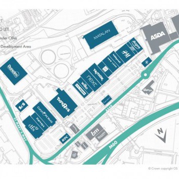 The Peel Centre Stockport stores plan