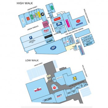 The Wellington Centre stores plan